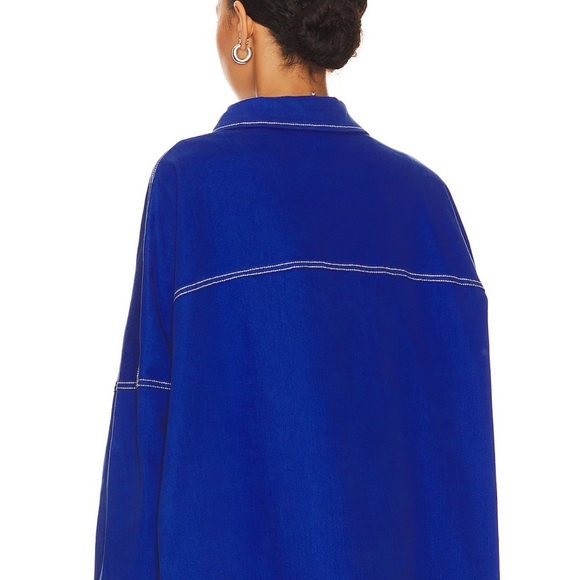 BY.DYLN Cooper Jacket & Skirt in Royal Blue - Picture 4 of 4